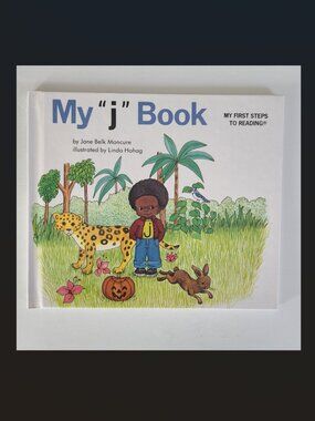 5/$15 Kids Book Moncure My j Book Preschool Early Reading HC Phonics Alphabet